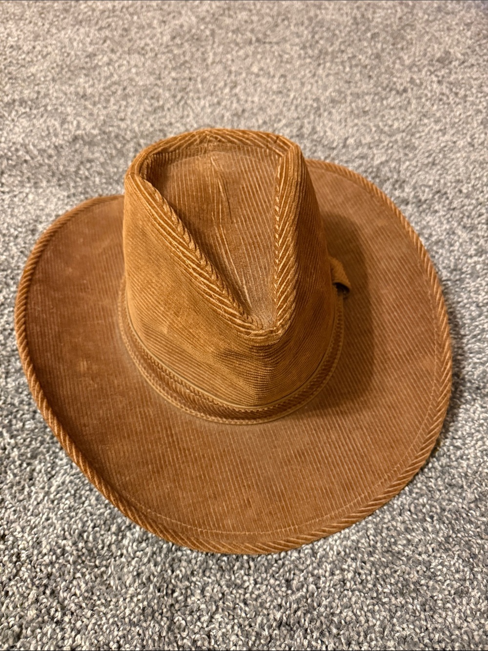 Corduroy Cowboy/Western Hat